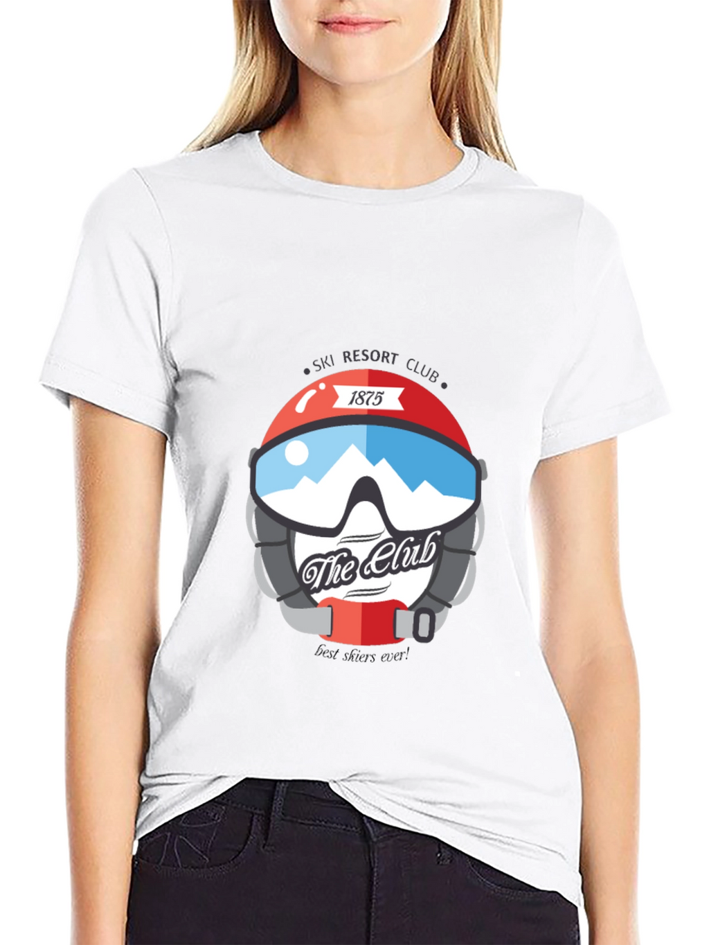 Ski Resort Club Graphic T-Shirt