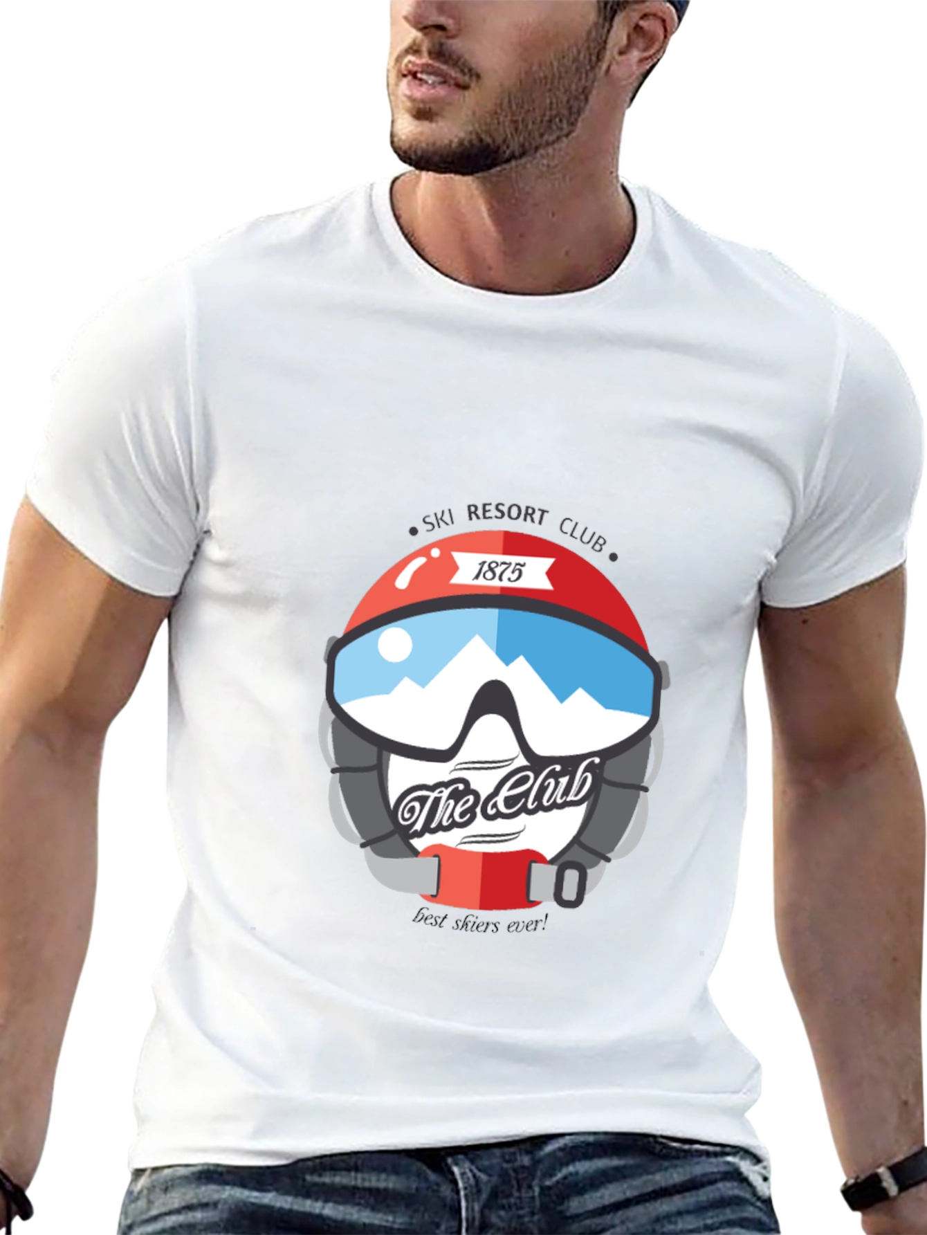 Ski Resort Club Graphic T-Shirt