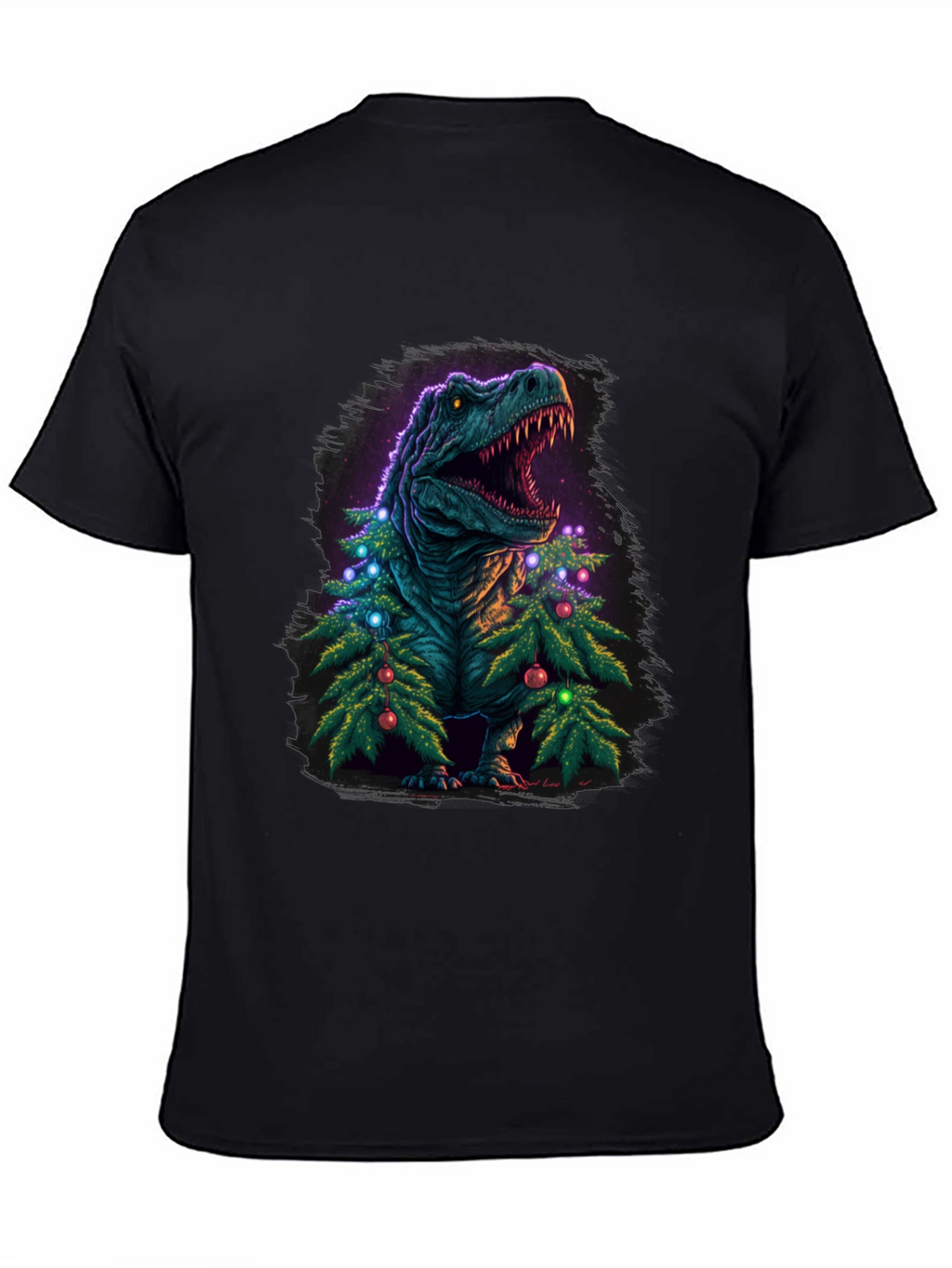 Christmas Rex T-Shirt - Dinosaur Holiday Tee