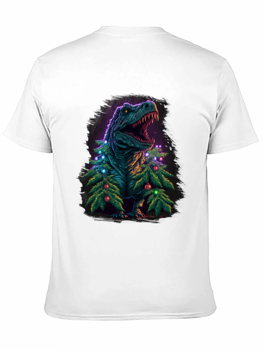 Christmas Rex T-Shirt - Dinosaur Holiday Tee