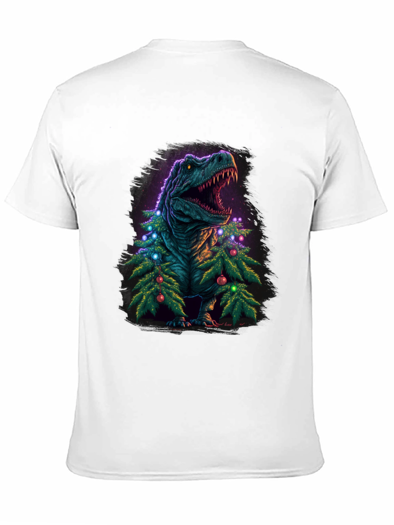 Christmas Rex T-Shirt - Dinosaur Holiday Tee