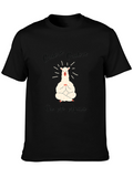 Chakra Alpaca T-Shirt - Meditating Llama Tee