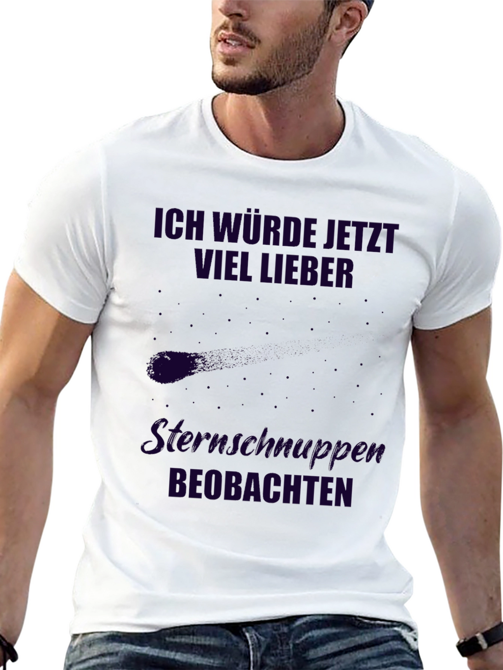 Star Gazing German T-Shirt