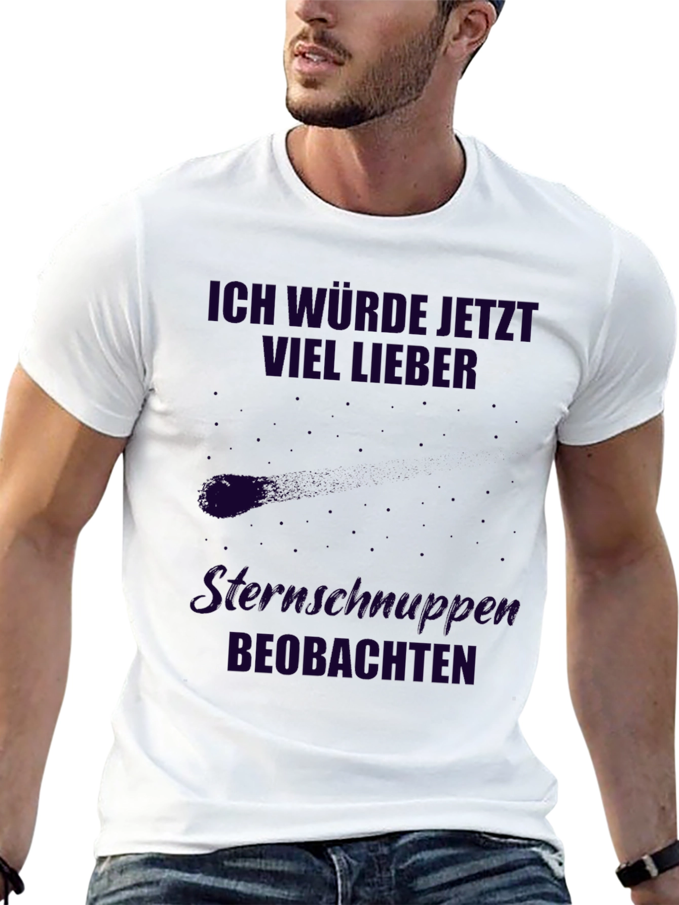 Star Gazing German T-Shirt