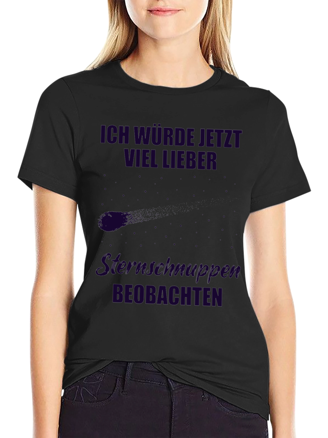 Star Gazing German T-Shirt