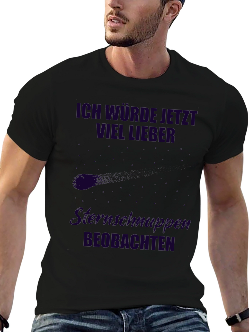 Star Gazing German T-Shirt