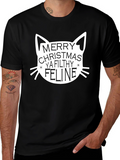 Merry Christmas Ya Filthy Feline T-Shirt