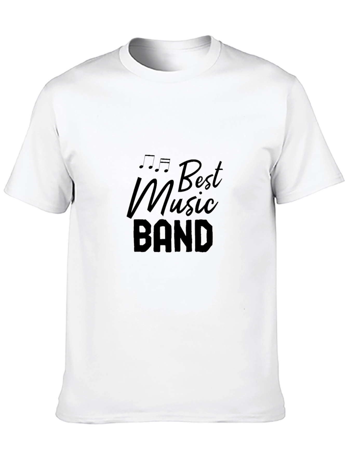 Best Music Band Graphic Black Tee