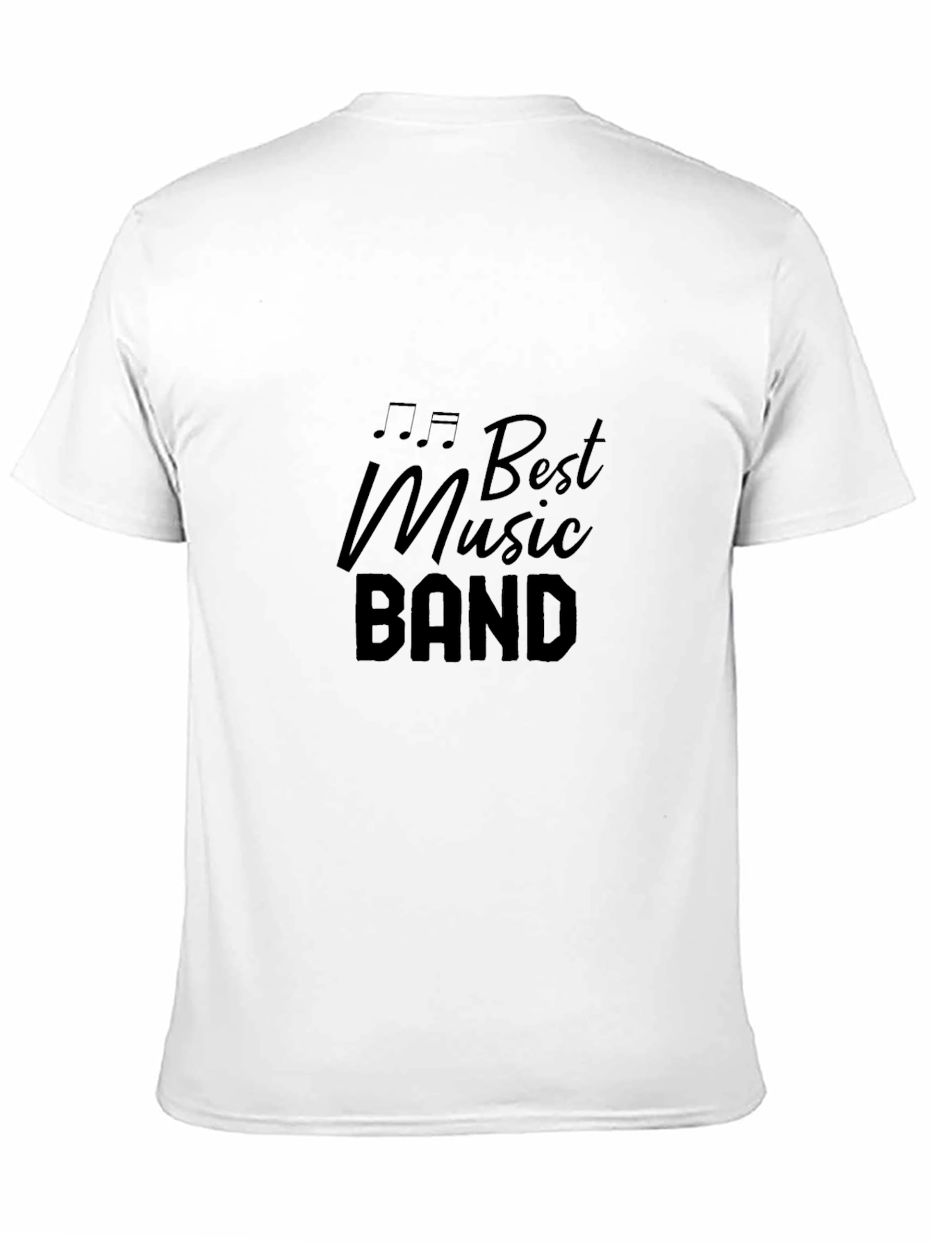 Best Music Band Graphic Black Tee