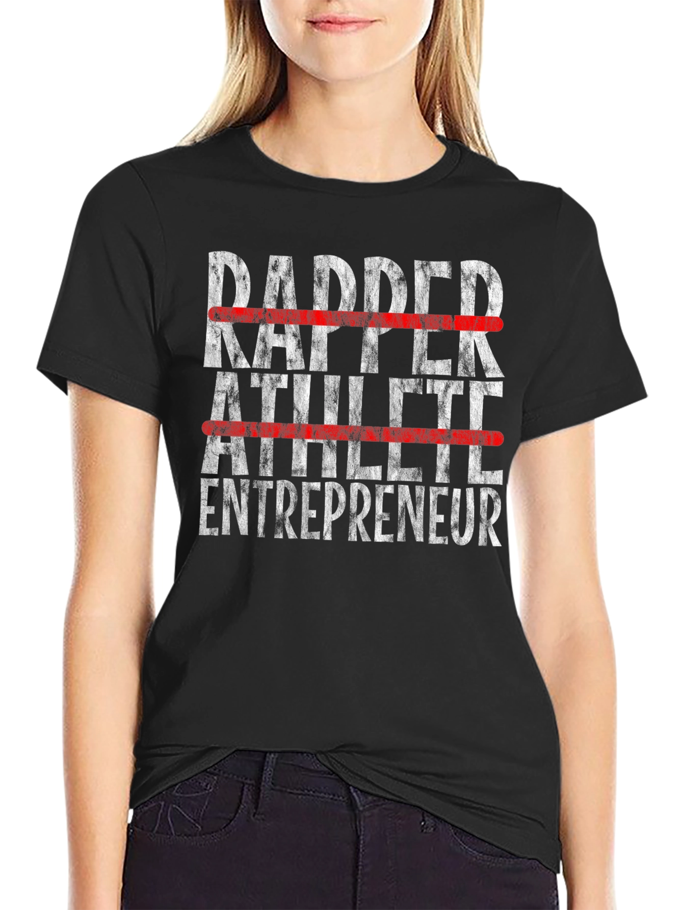 DADDER Athlete Entrepreneur Graphic T-Shirt