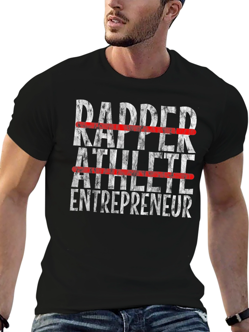 DADDER Athlete Entrepreneur Graphic T-Shirt