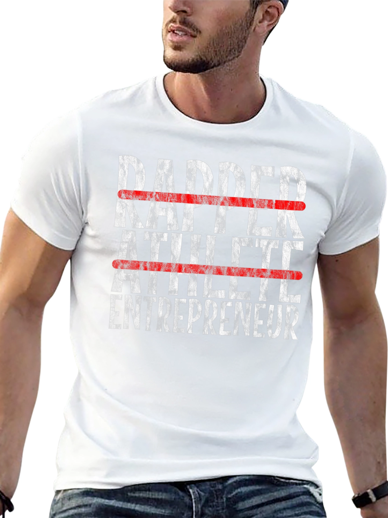 DADDER Athlete Entrepreneur Graphic T-Shirt