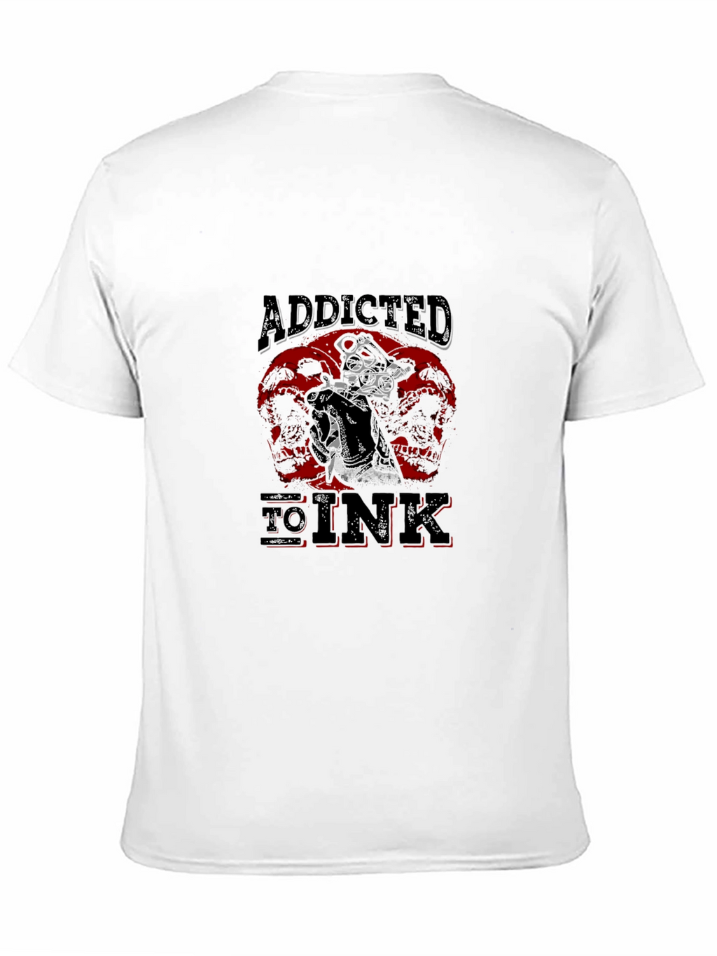 Addicted To Ink Black Graphic Tee