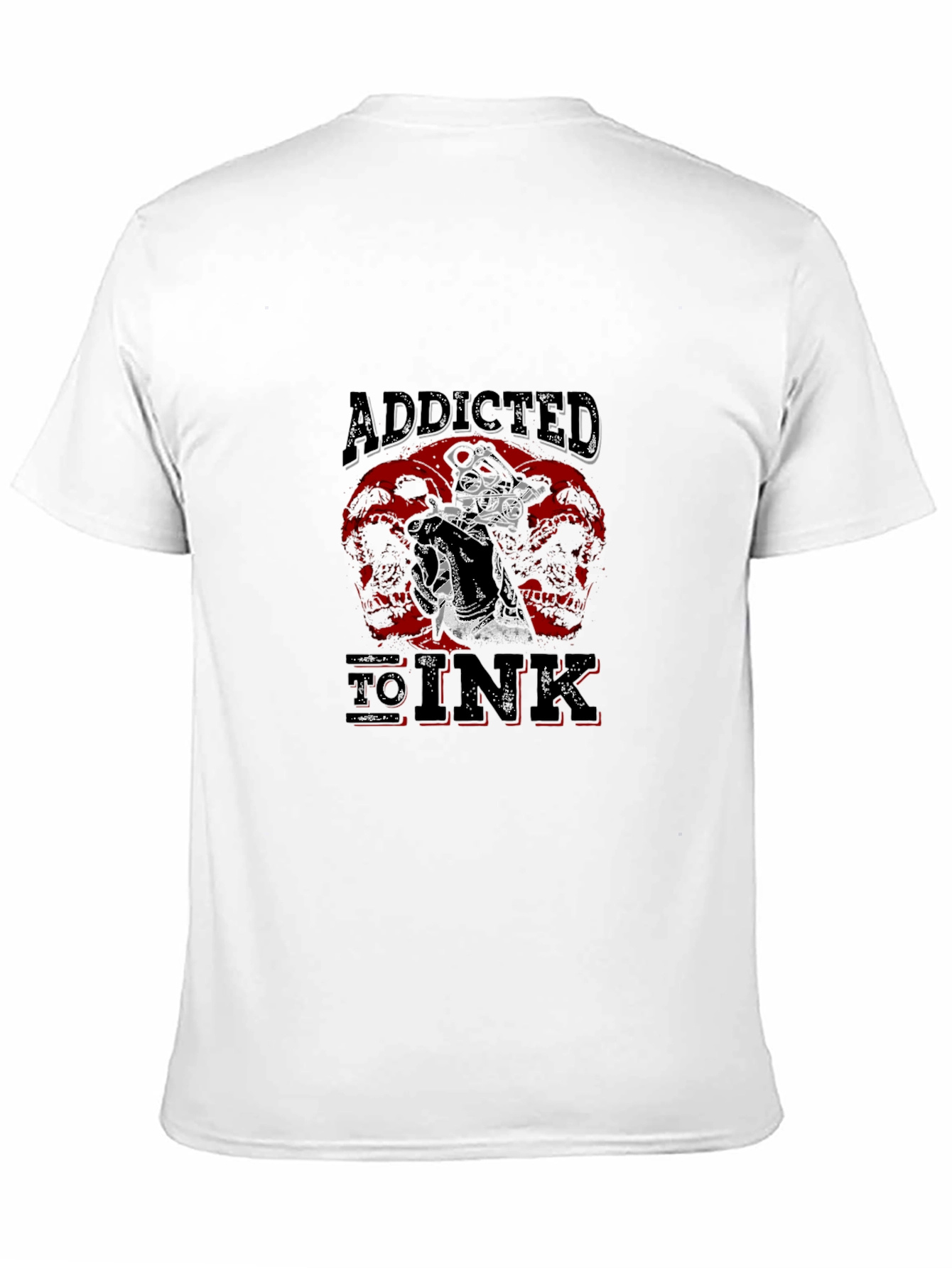 Addicted To Ink Black Graphic Tee