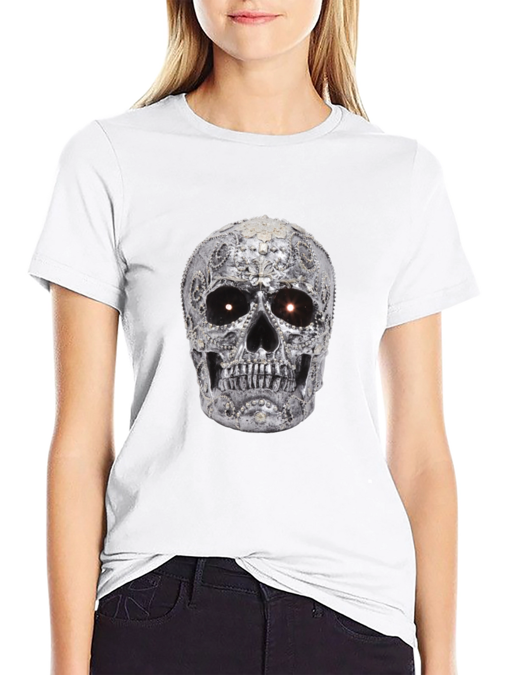 Skull T-Shirt - Black Graphic Tee
