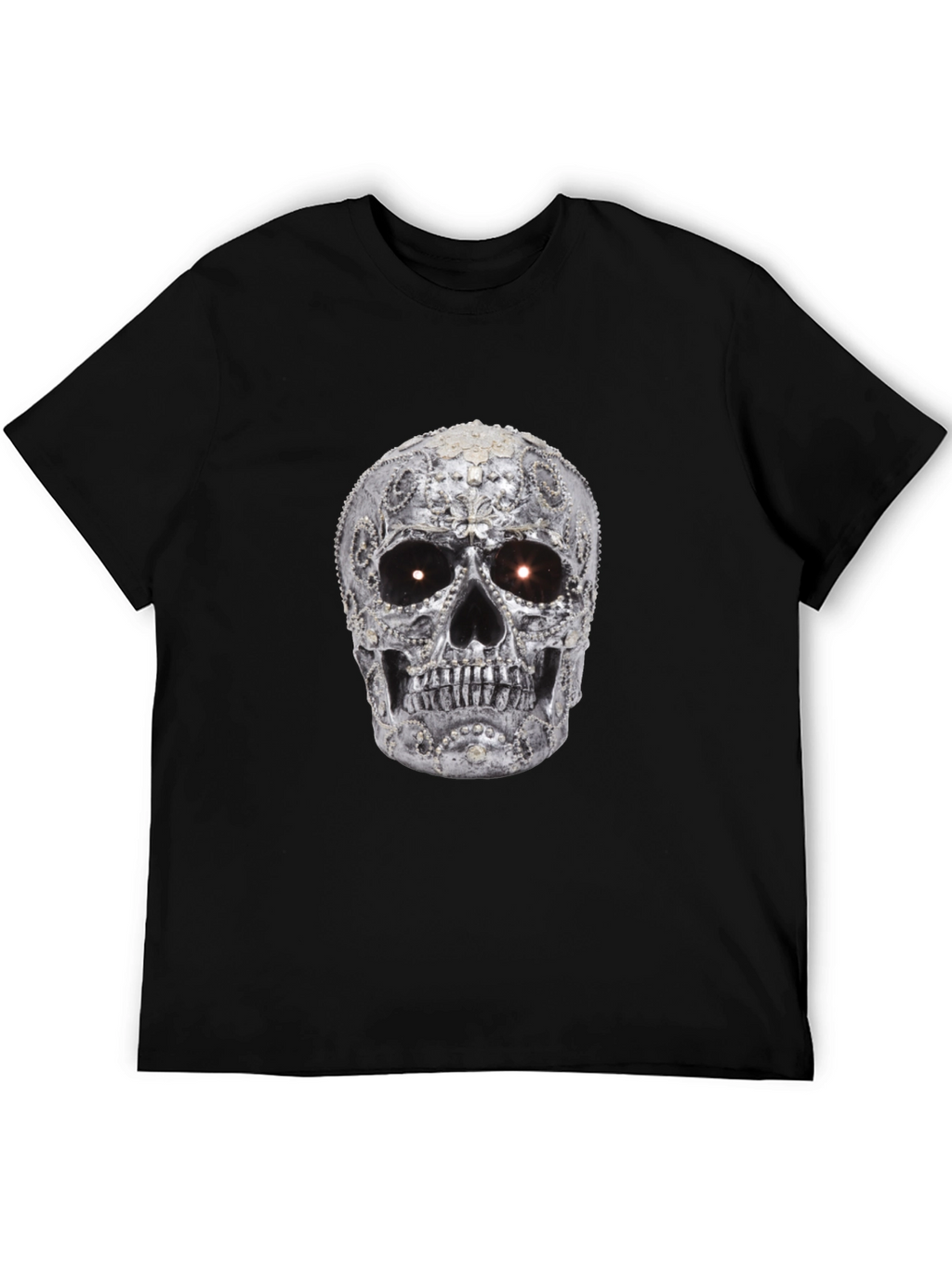 Skull T-Shirt - Black Graphic Tee