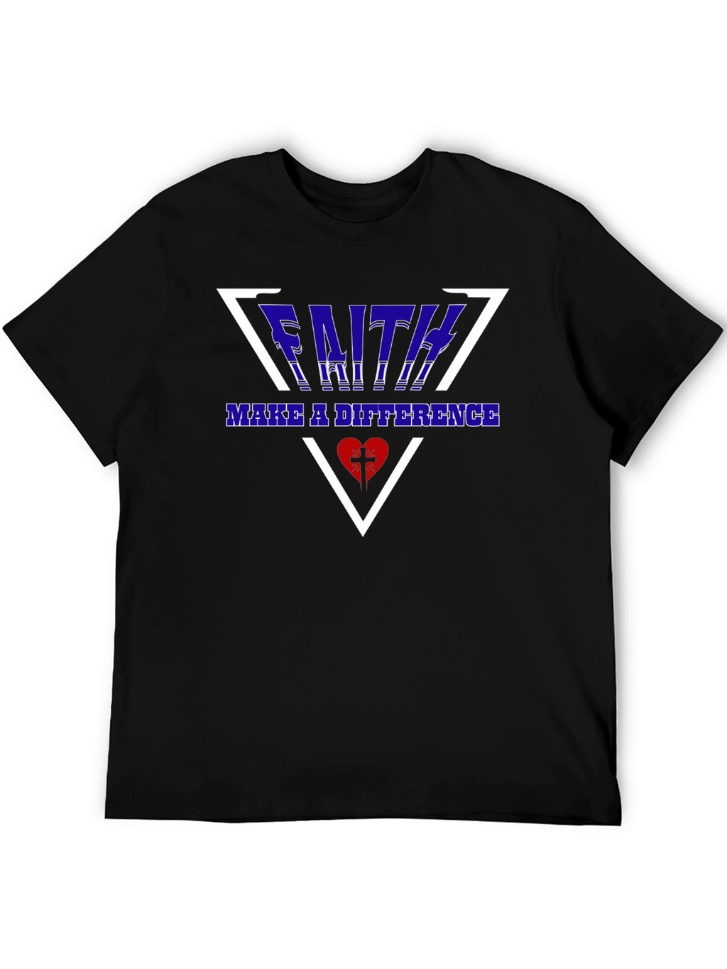 Faith Makes a Difference Graphic T-Shirt