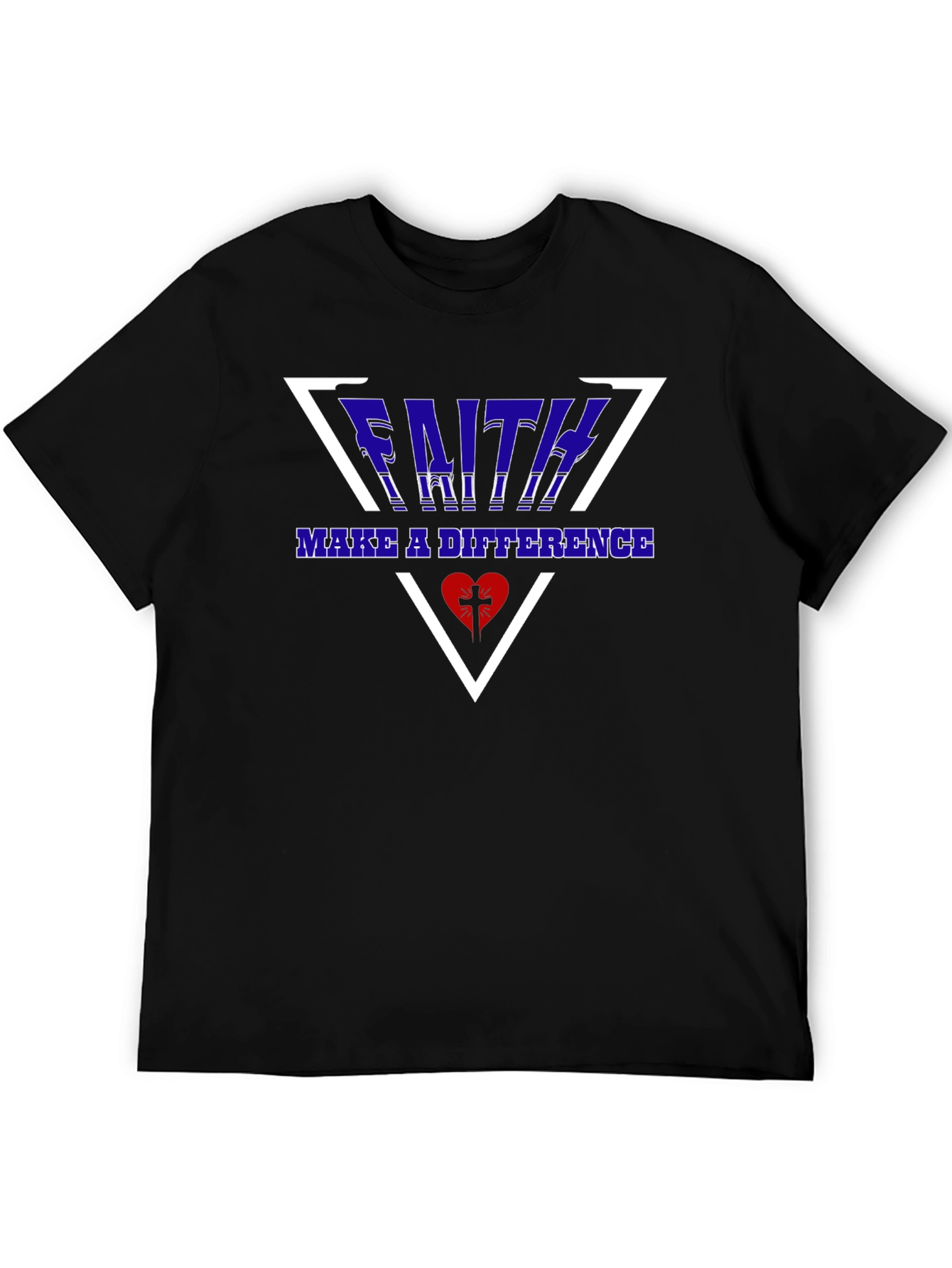Faith Makes a Difference Graphic T-Shirt