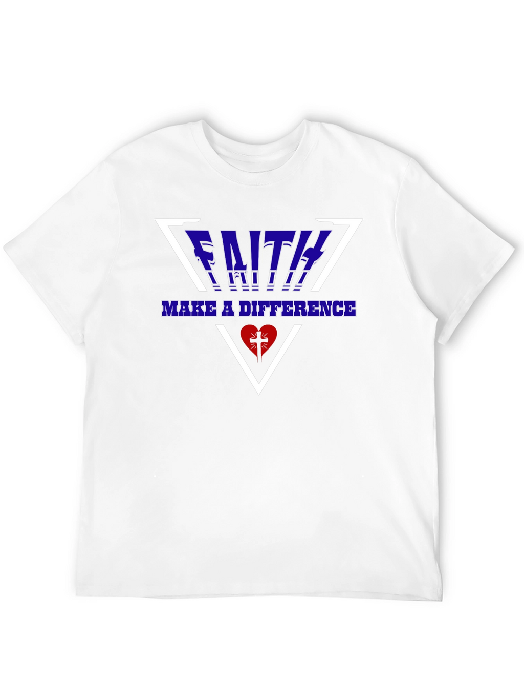 Faith Makes a Difference Graphic T-Shirt