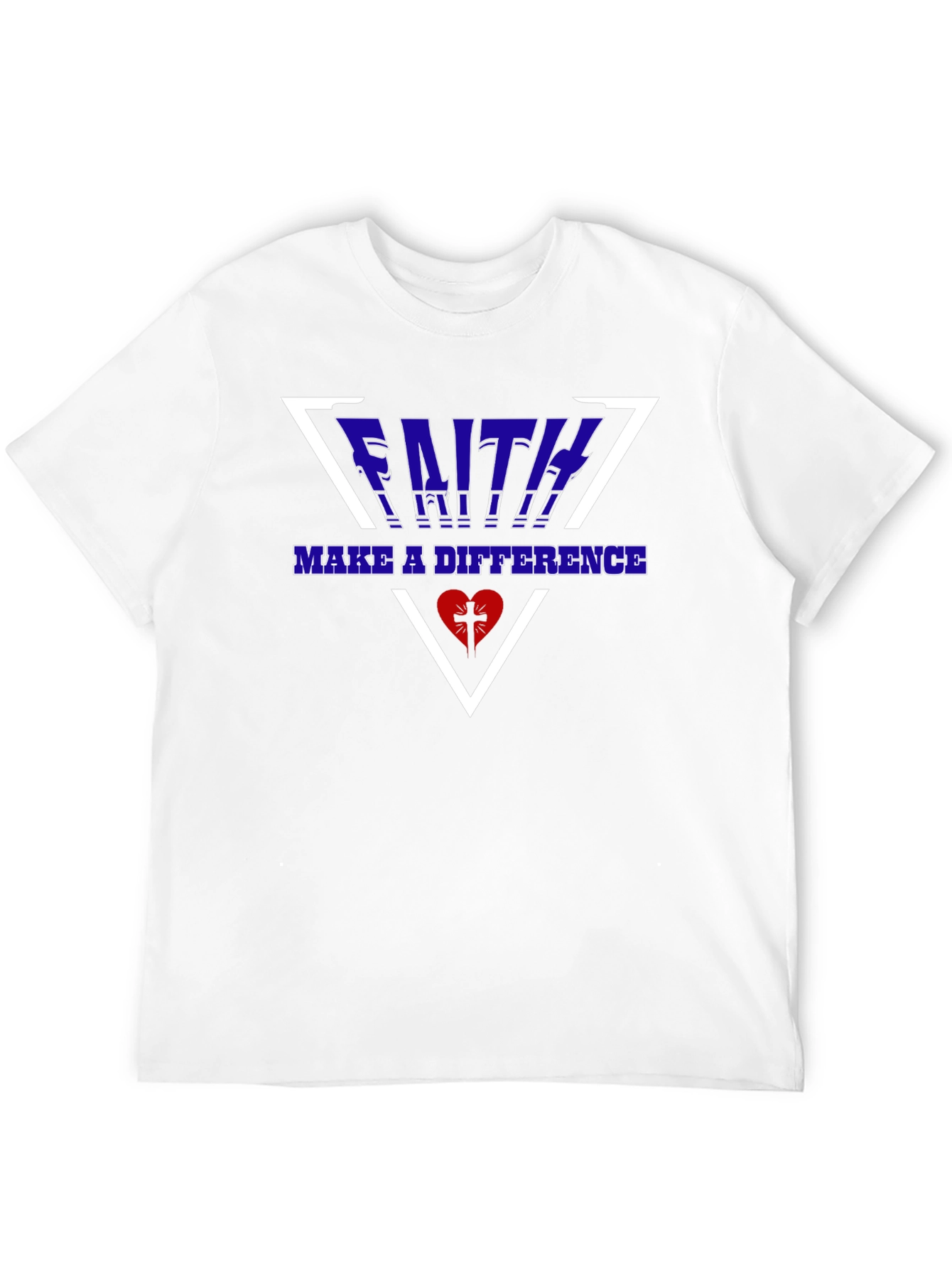 Faith Makes a Difference Graphic T-Shirt