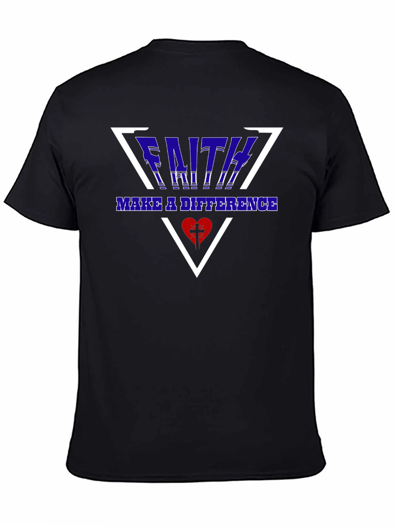 Faith Makes a Difference Graphic T-Shirt