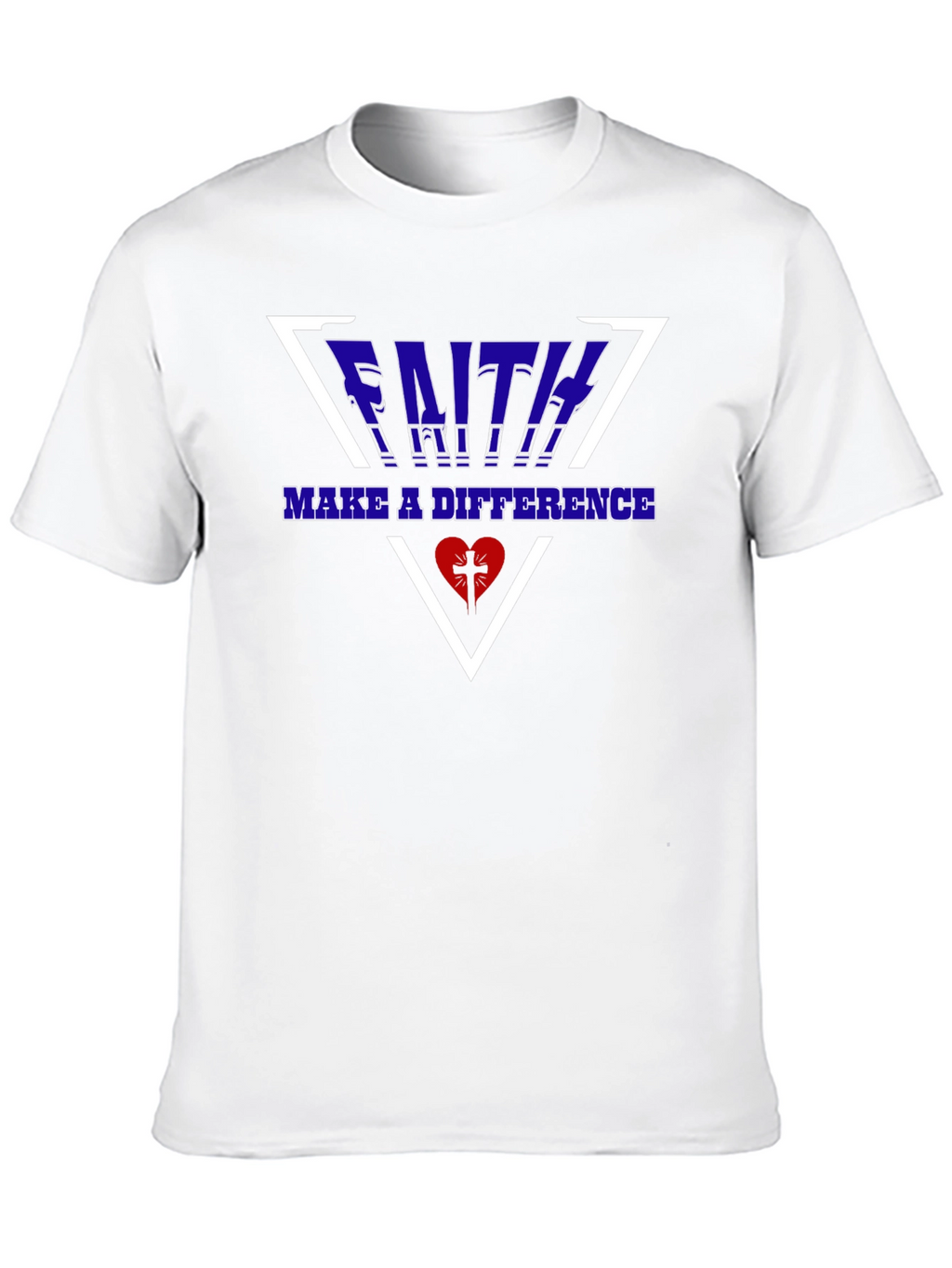 Faith Makes a Difference Graphic T-Shirt