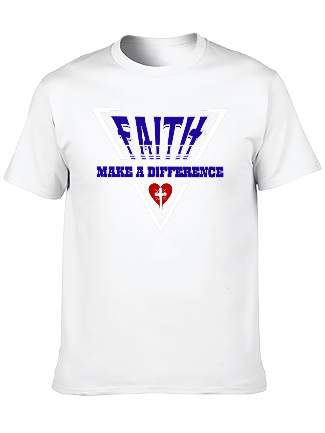 Faith Makes a Difference Graphic T-Shirt