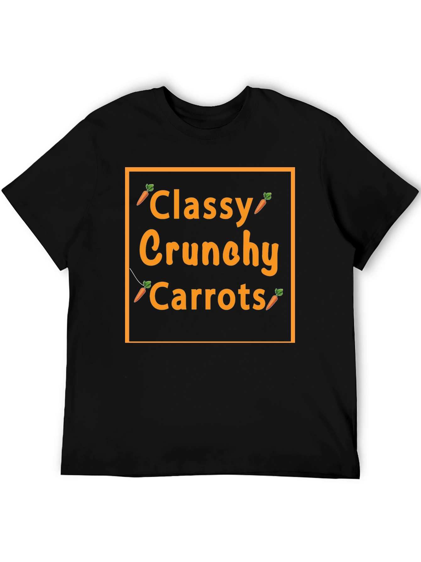 Classy Crunchy Carrots Graphic Tee