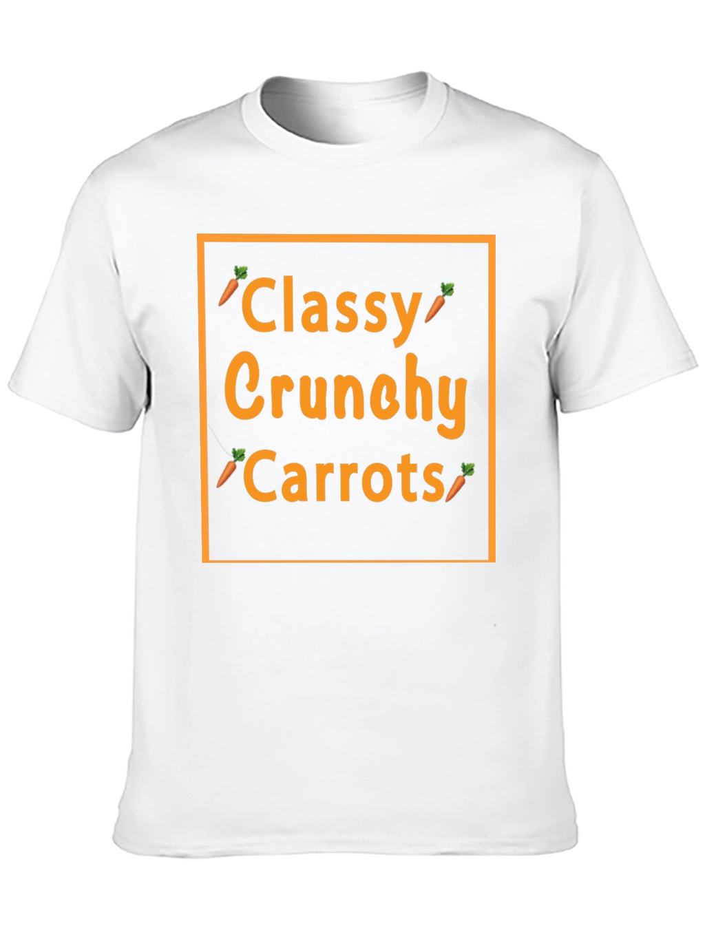 Classy Crunchy Carrots Graphic Tee
