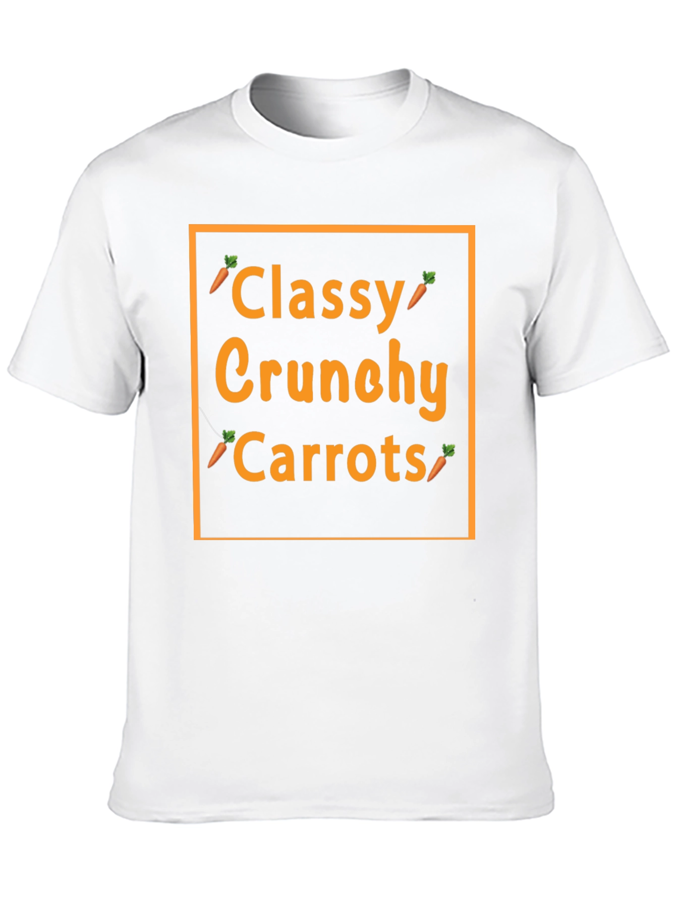 Classy Crunchy Carrots Graphic Tee