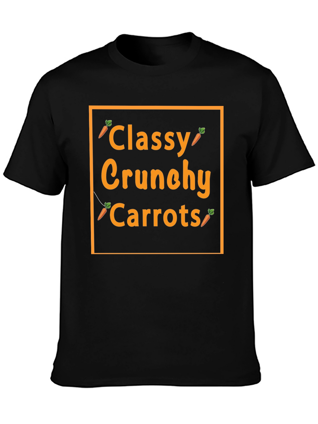 Classy Crunchy Carrots Graphic Tee
