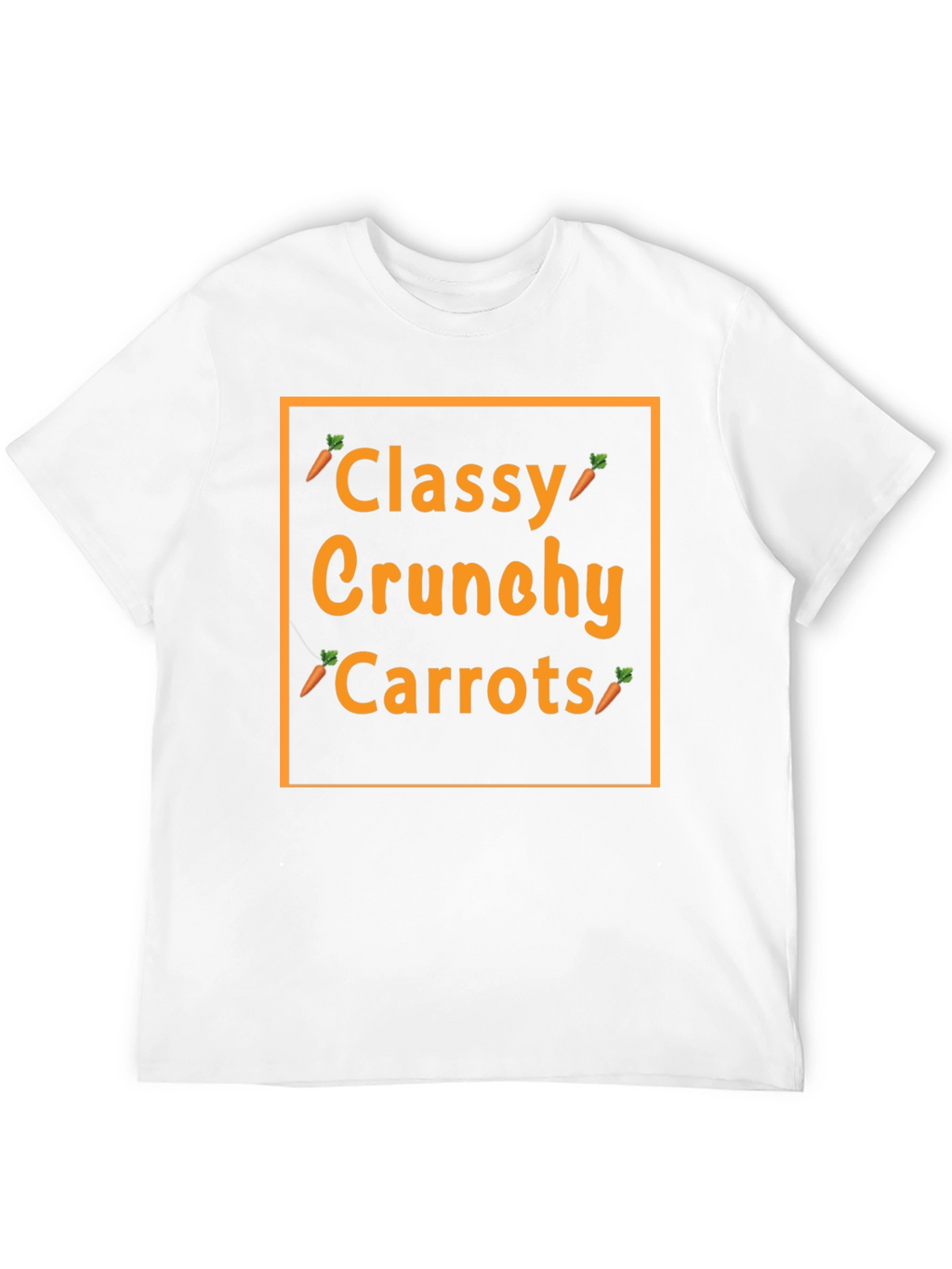Classy Crunchy Carrots Graphic Tee