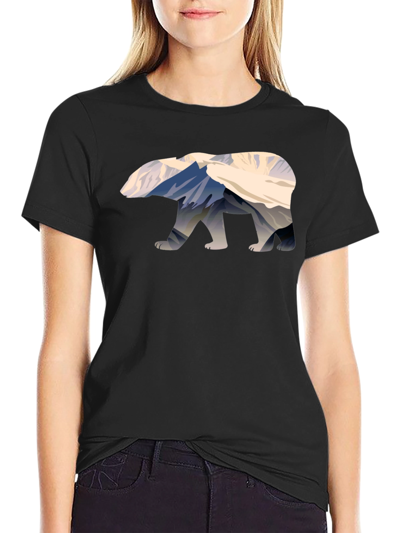 Bear Mountain Graphic Tee - Nature Inspired Design
