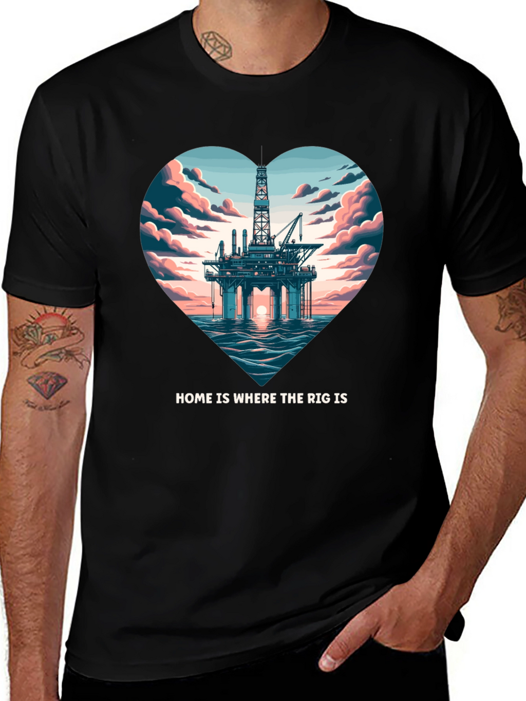 Home is Where The Rig Is T-Shirt