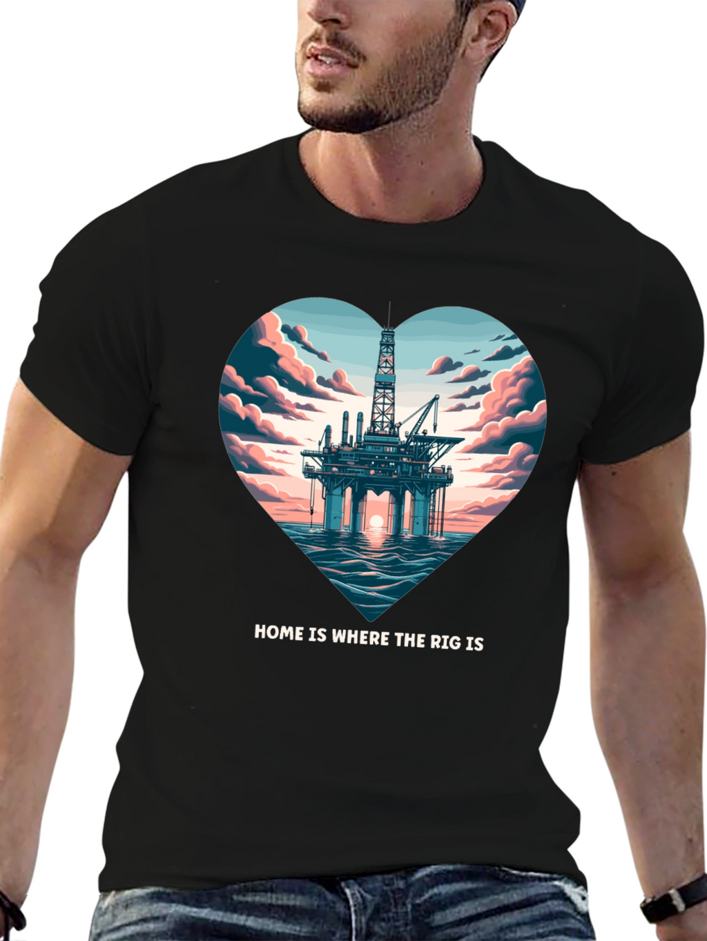 Home is Where The Rig Is T-Shirt