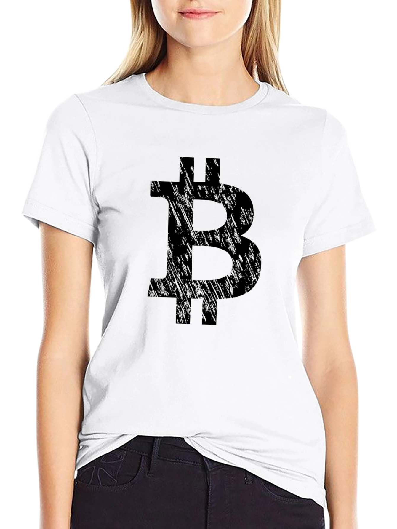 Bitcoin Black Tee - Crypto Currency T-Shirt