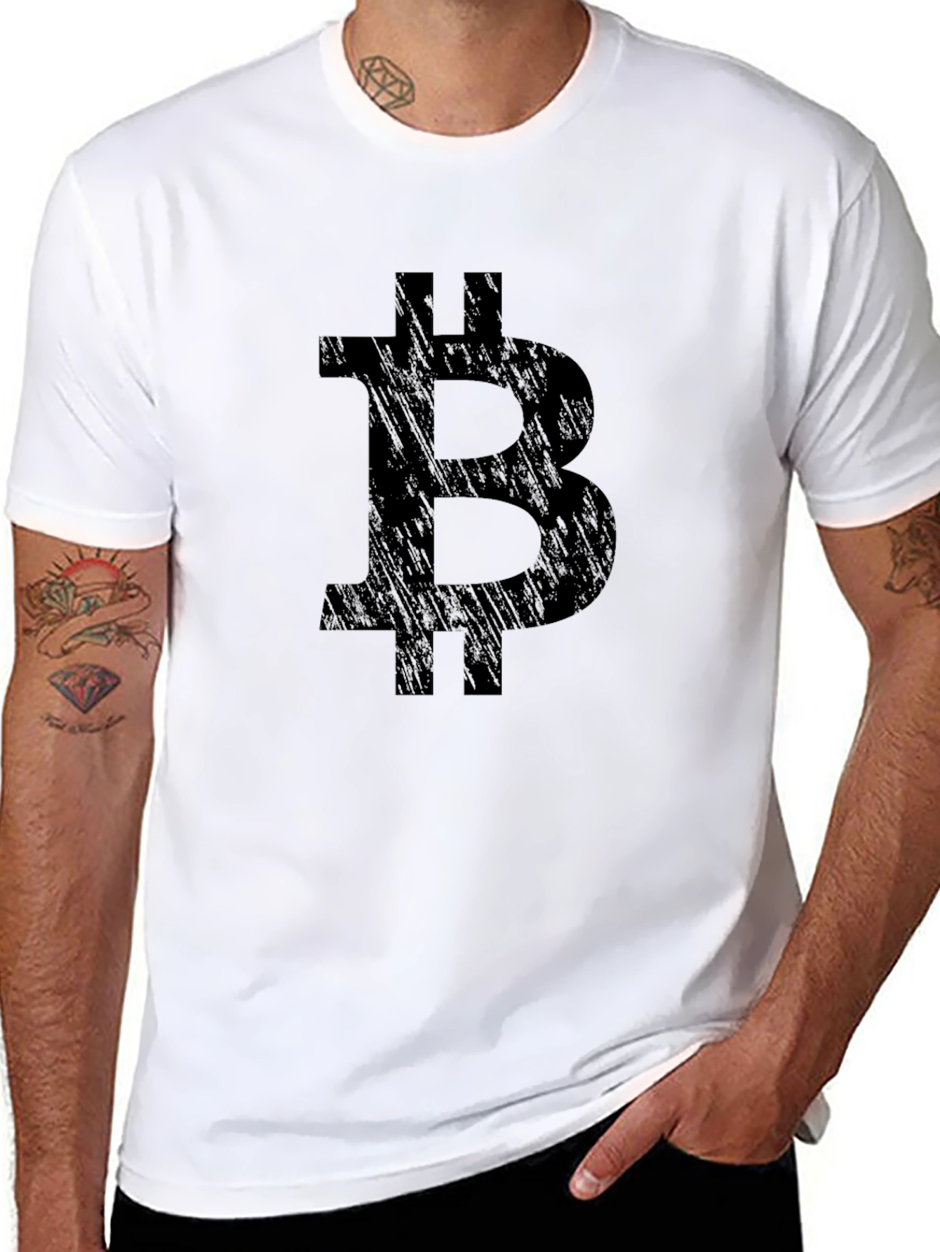 Bitcoin Black Tee - Crypto Currency T-Shirt