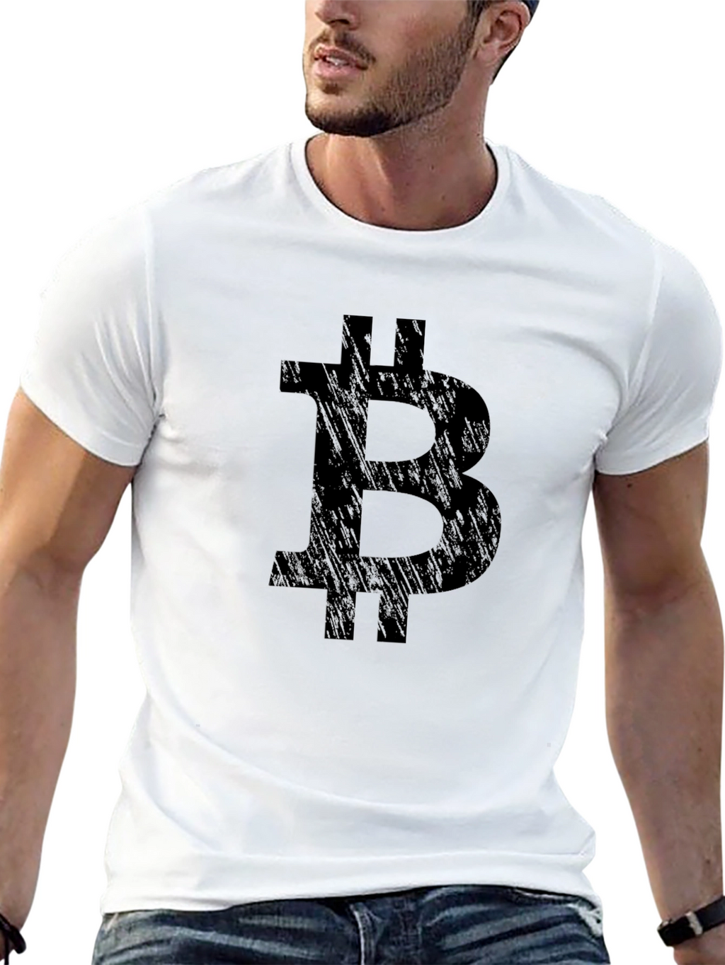 Bitcoin Black Tee - Crypto Currency T-Shirt
