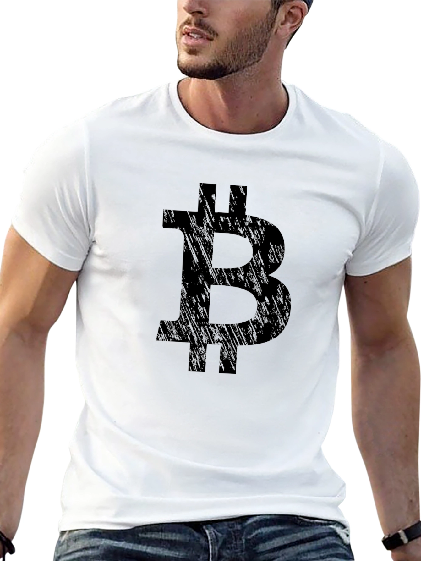 Bitcoin Black Tee - Crypto Currency T-Shirt