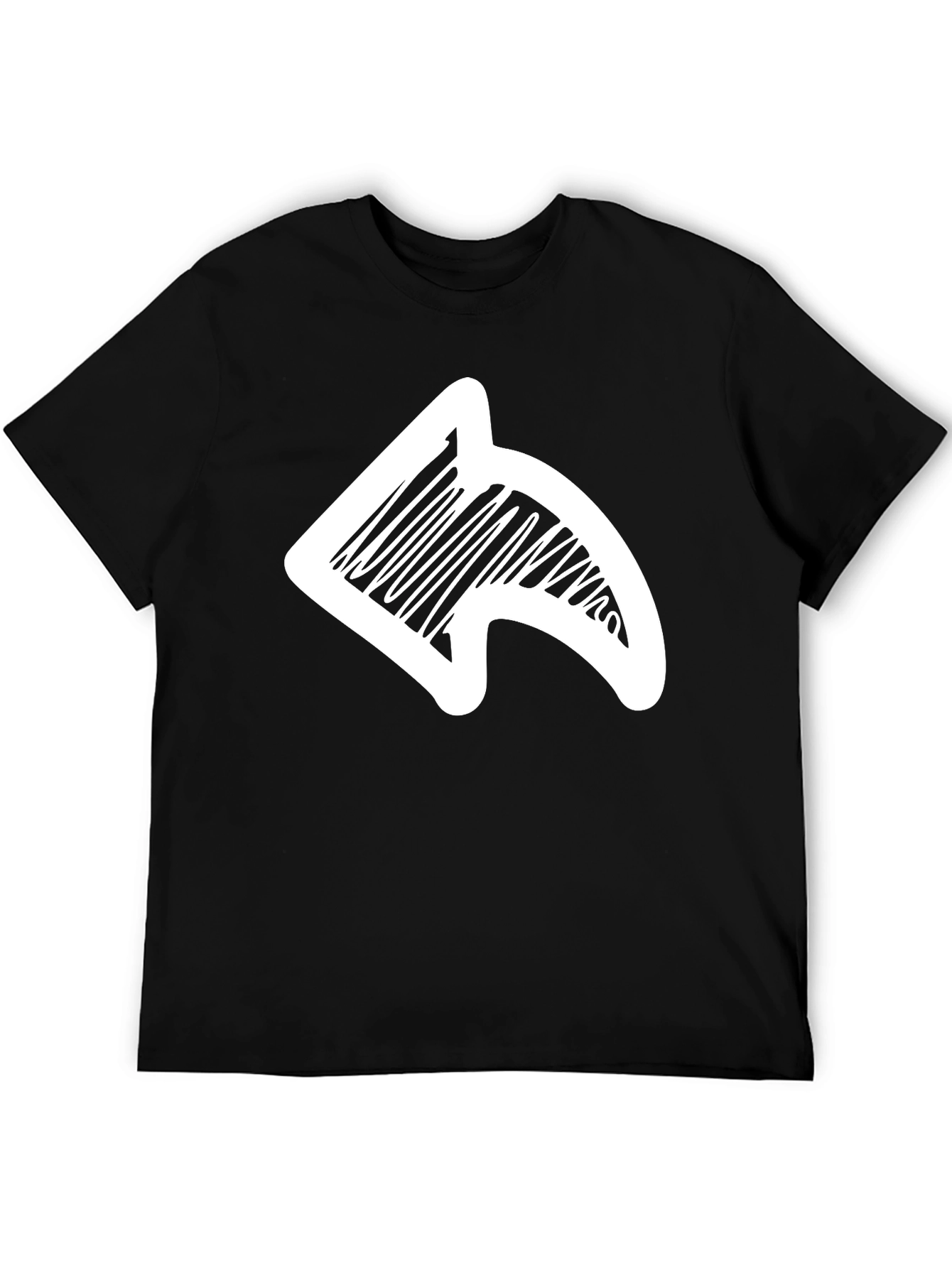 Arrow Graphic Black T-Shirt