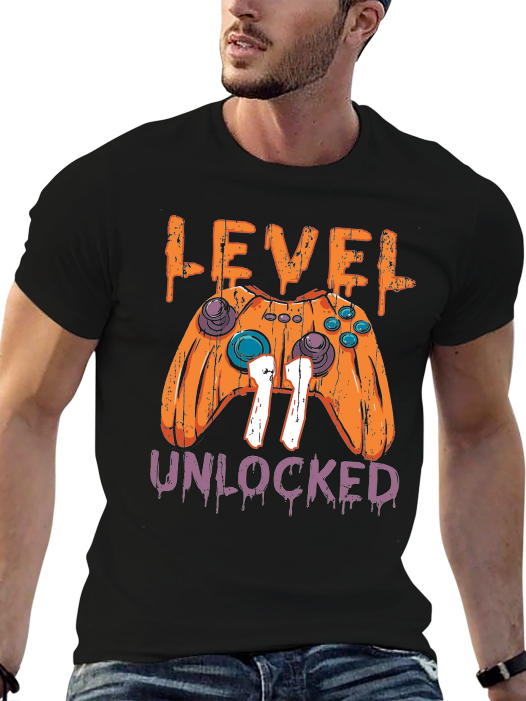 Level 11 Unlocked Gaming T-Shirt