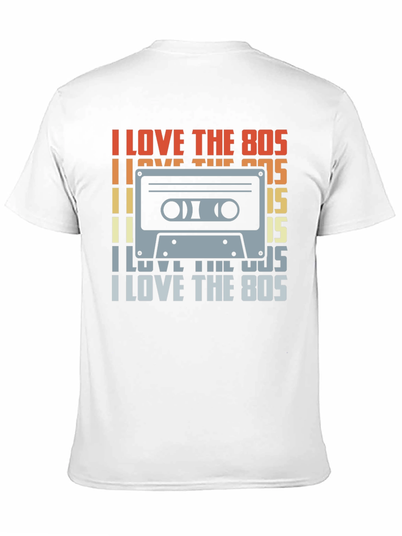I Love The 80s Retro Cassette Tape T-Shirt
