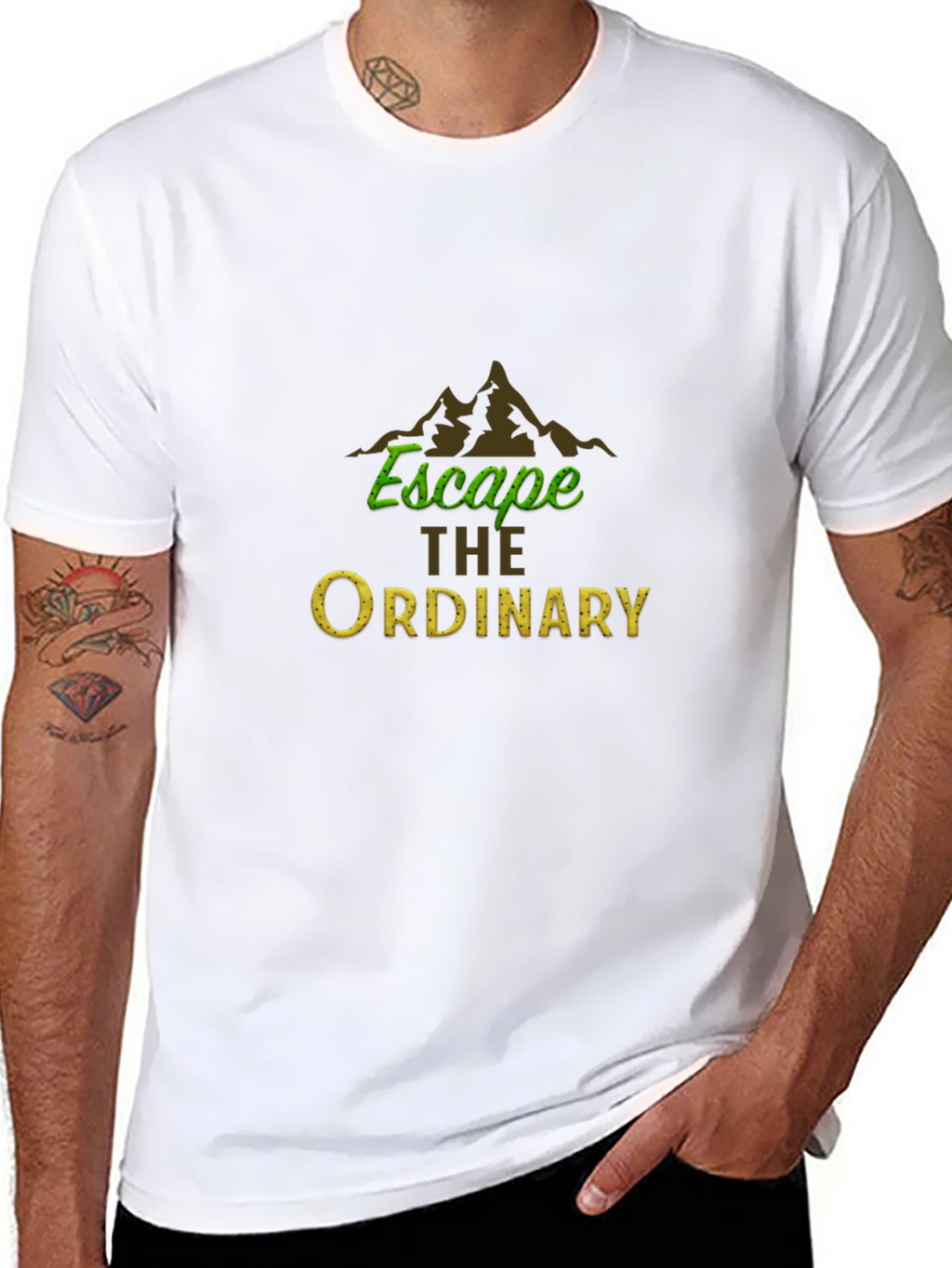Escape the Ordinary Graphic T-Shirt