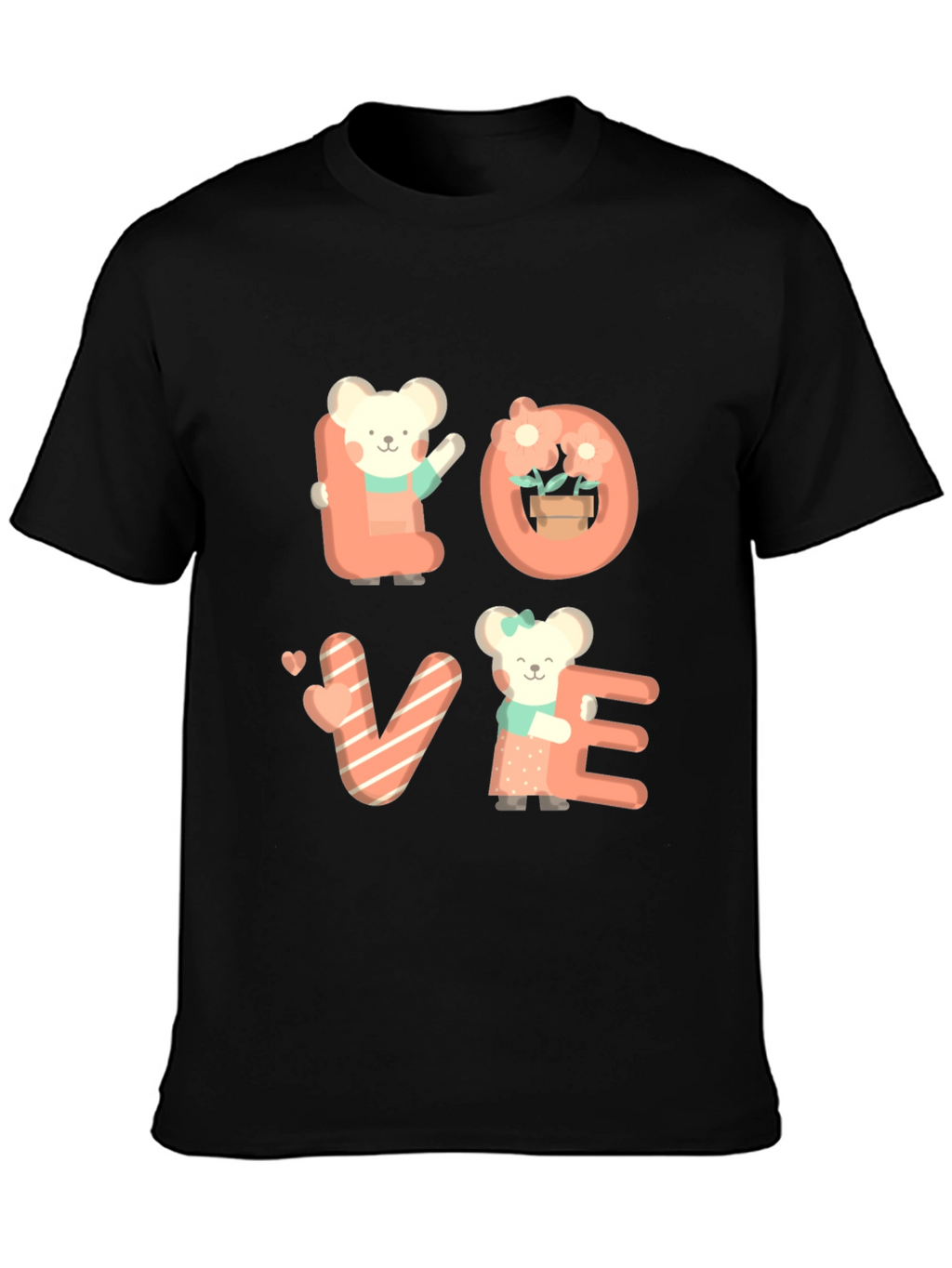 Cute Love Bear T-Shirt