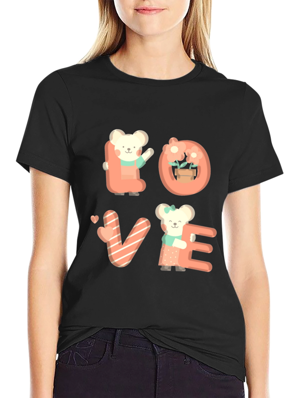 Cute Love Bear T-Shirt