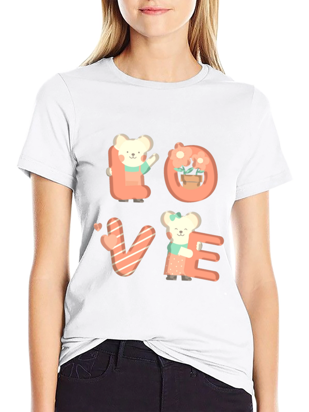 Cute Love Bear T-Shirt