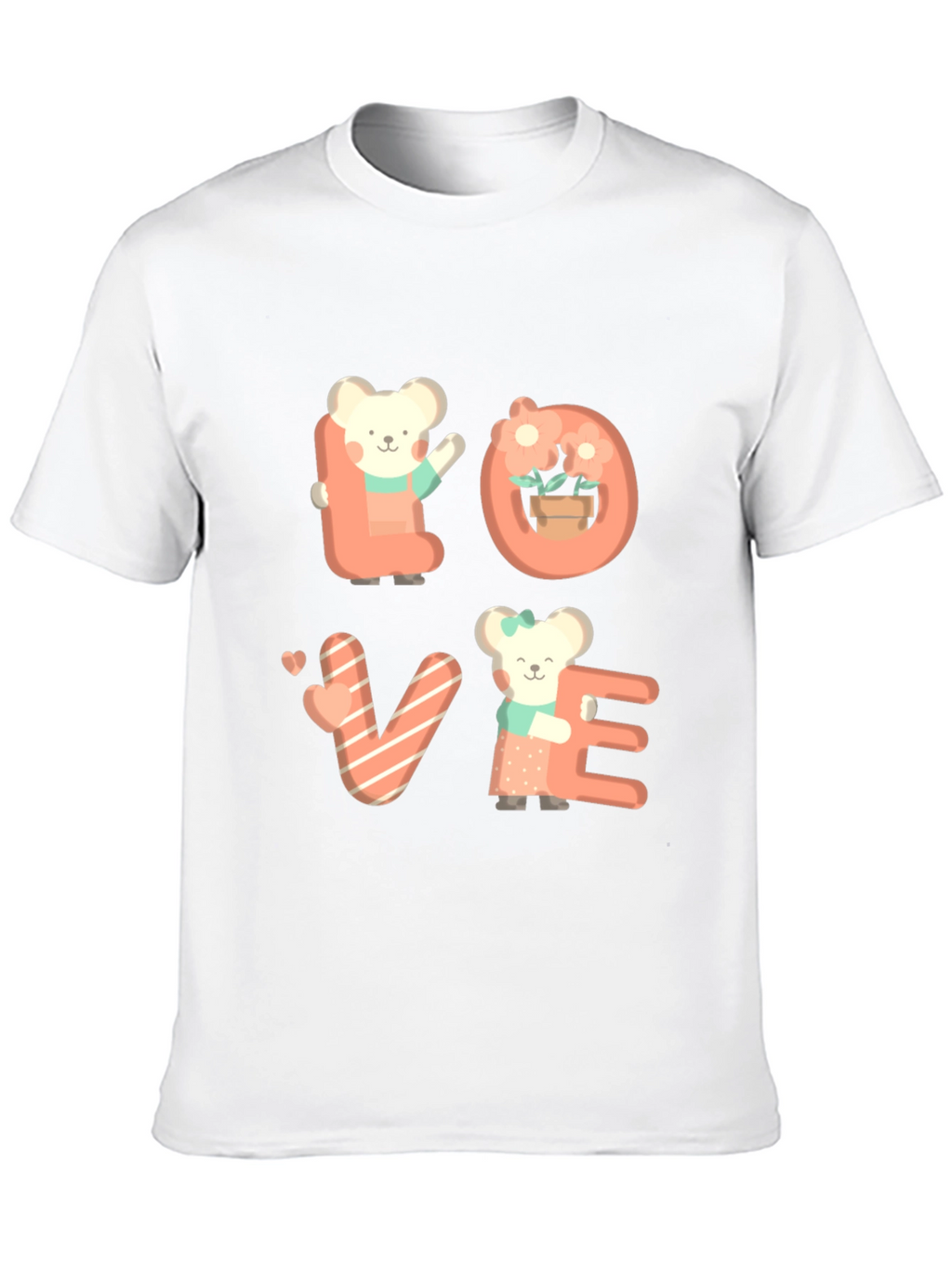 Cute Love Bear T-Shirt