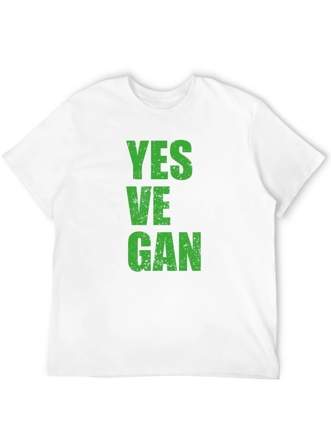 Yes Vegan Graphic T-Shirt - Black