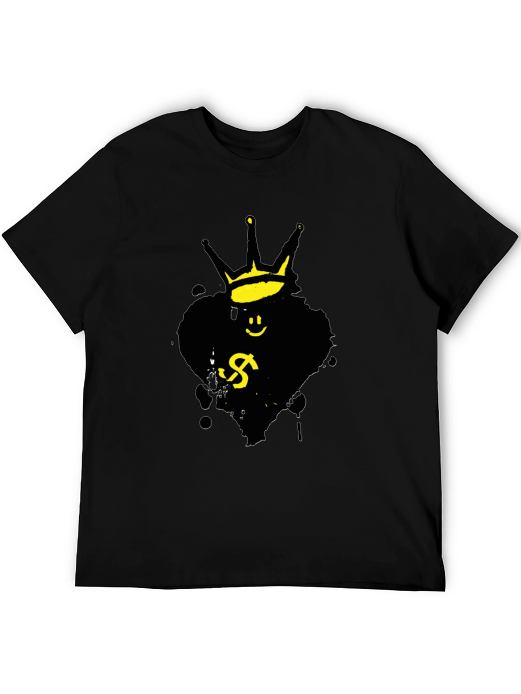 King Money T-Shirt - Black Graphic Tee