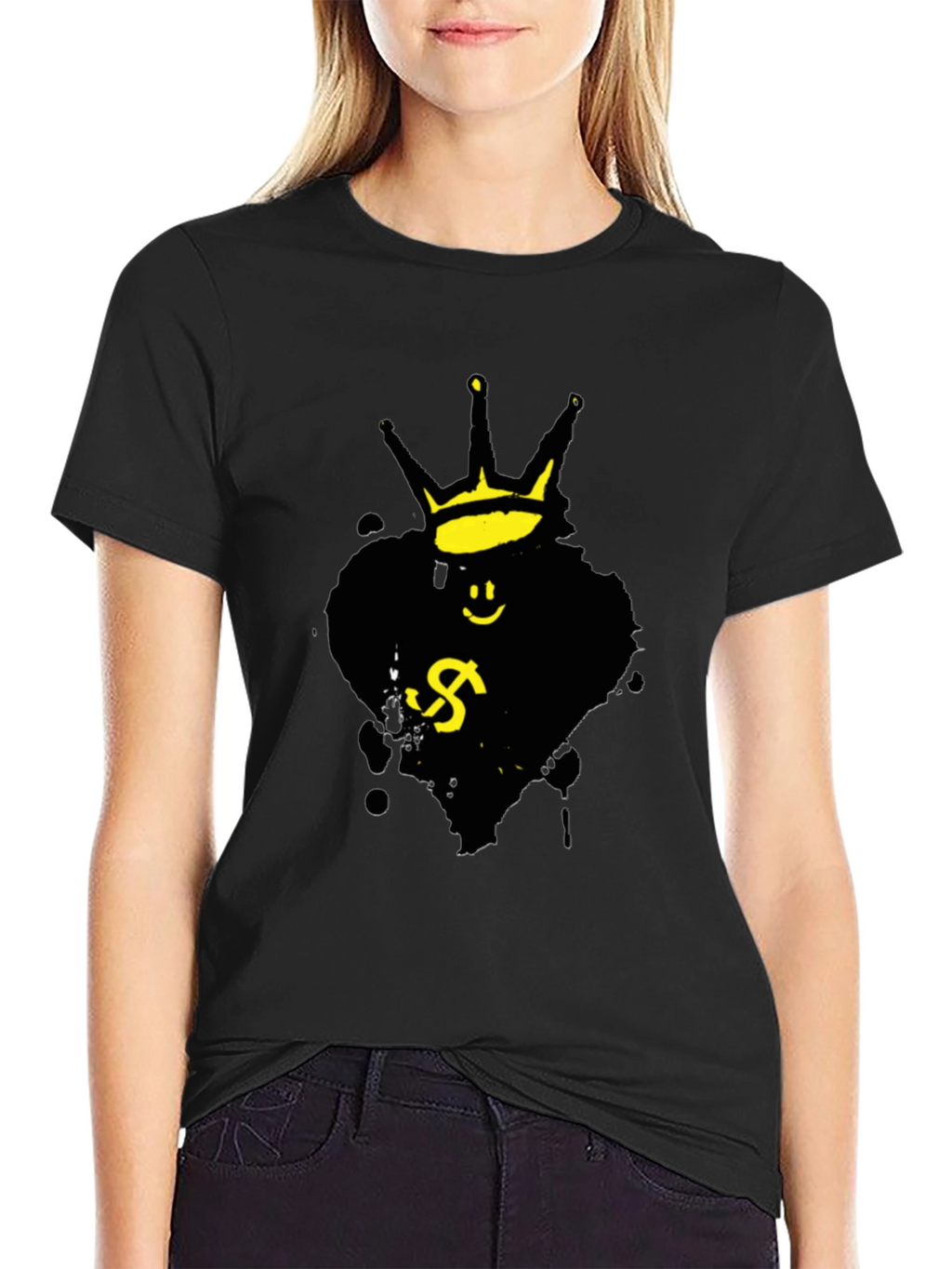 King Money T-Shirt - Black Graphic Tee